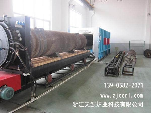 臺車式銅管真空退火爐